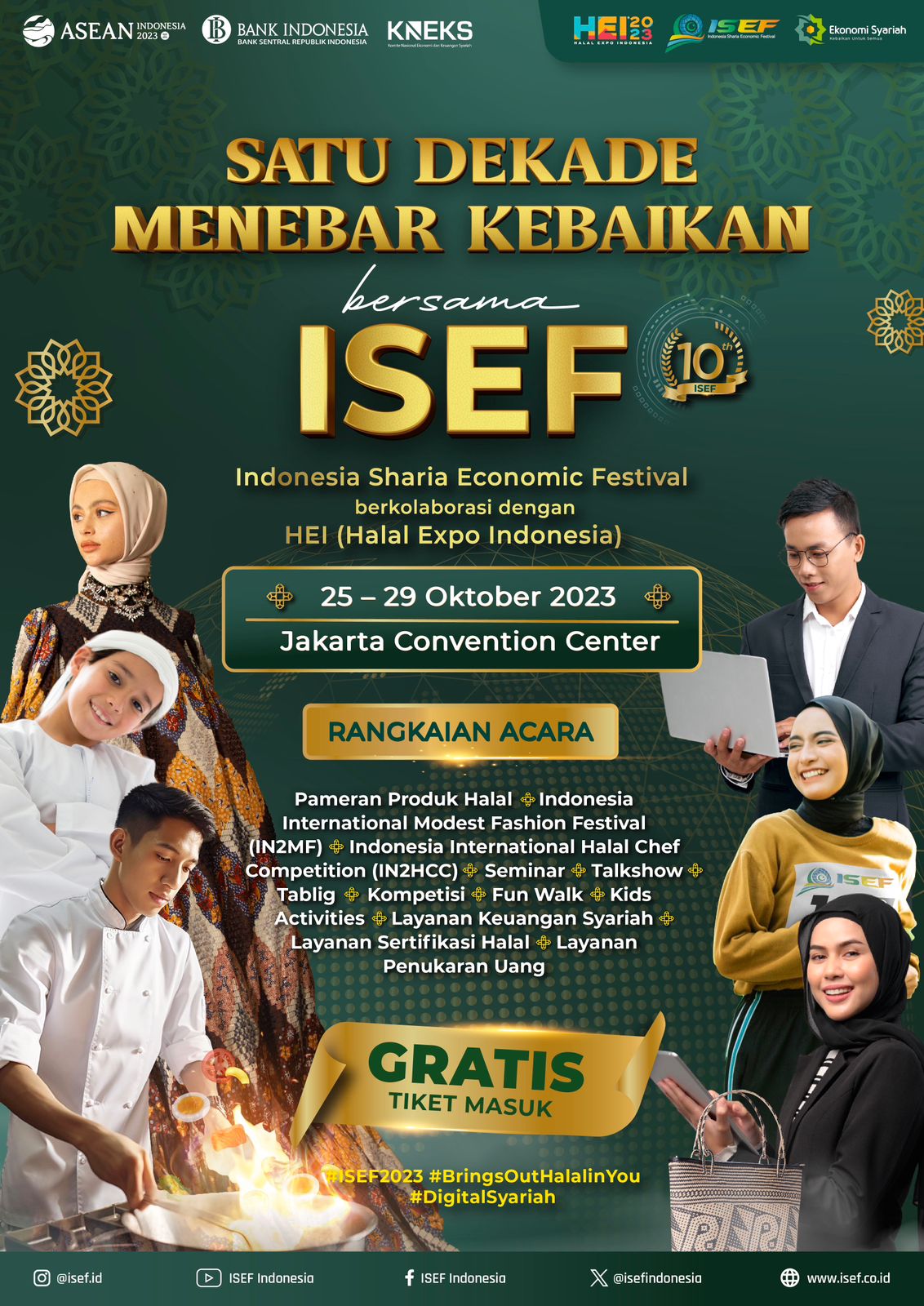Satu Dekade Bersama ISEF (Indonesia Sharia Economic Festival)